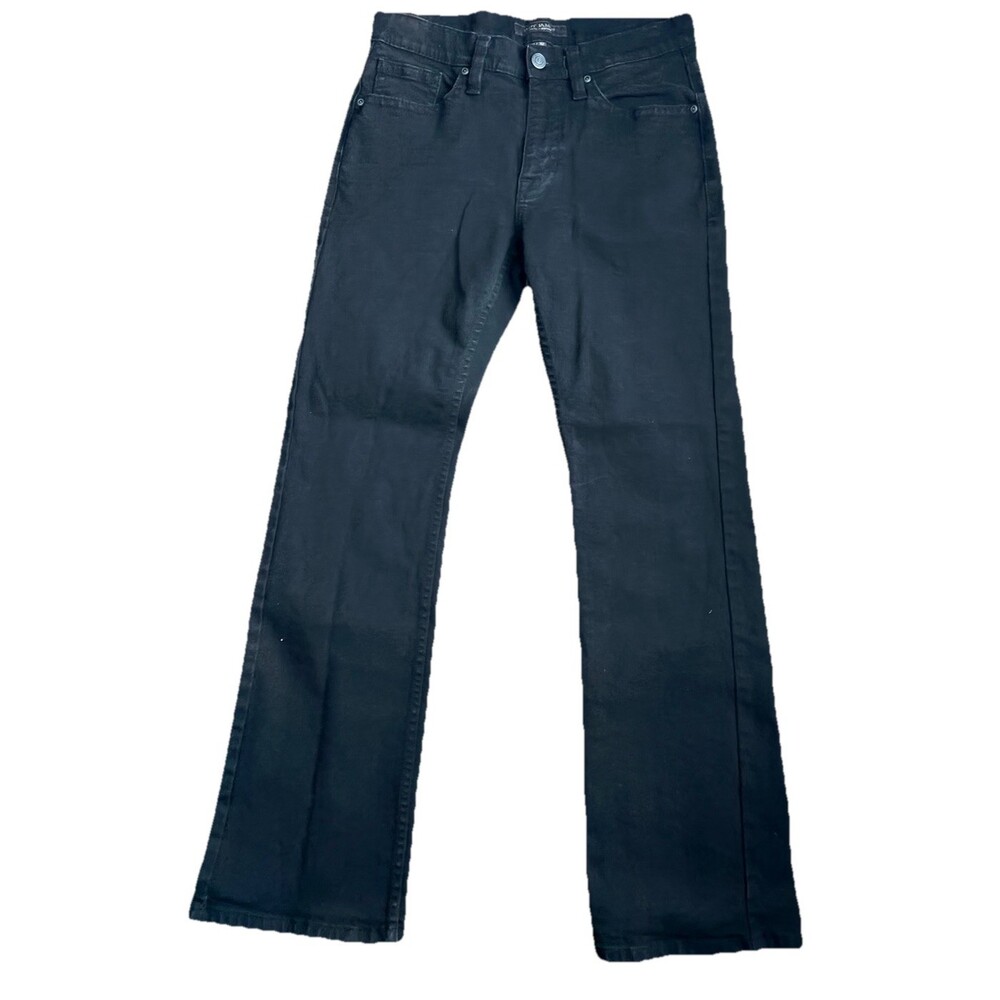Cody James jeans mens 32x32 Black denim slim fit boot cut western cowboy WYATT